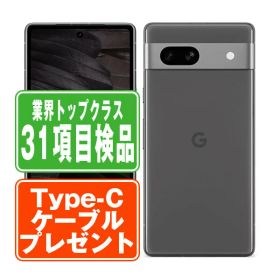 【中古】 Google Pixel7a Charcoal SIMフリー 本体 au スマホ 【あす楽】 【保証あり】 【送料無料】 gp7aach7mtm