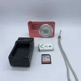 【返品保証・動作確認済】SONY Cyber-shot DSC-WX350 レッド コンパクトデジタルカメラ