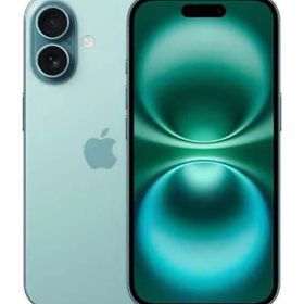 【中古】【安心保証】 iPhone16 Plus[256GB] au ティール