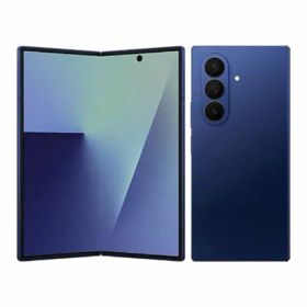 【中古】【安心保証】 Galaxy Z Fold7 SCG34[256GB] au ブルーシャドウ