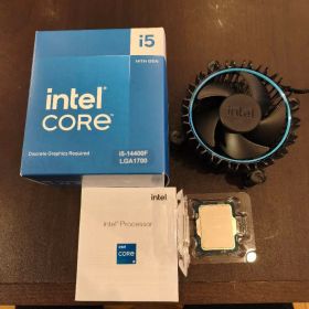 Intel Core i5 14400F CPU LGA1700 正常動作確認済