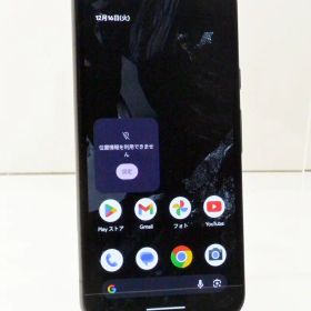 白ロム au SIMフリー Google Pixel 8a 128GB Android16 Obsidian G576D 初期化済 【m029345】【中古】【K20251216】