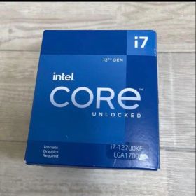 新品未開封 Intel Core i7-12700KF 第12世代