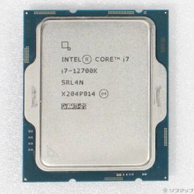 ソフマップ 〔中古品〕 Core i7 12700K 〔3.6GHz／LGA 1700〕【377】