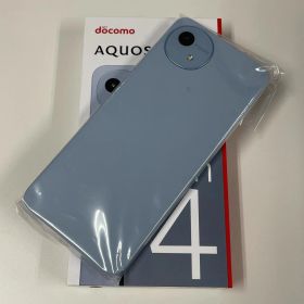 docomo AQUOS wish4 SH-52E ブルー