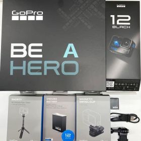 GoPro12Black 本体+付属品 microSD64GB 【A868】