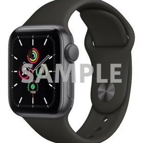 【中古】【安心保証】 SE 第1世代[40mm/GPS]アルミ スペースグレイ Apple Watch