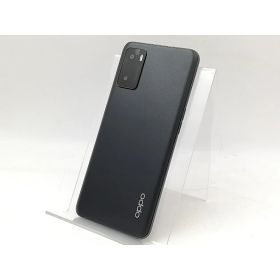 【中古】Oppo SoftBank 【SIMフリー】 OPPO A55s 5G ブラック 4GB 64GB A102OP【宇田川】保証期間1ヶ月【ランクA】