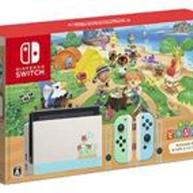 【中古】ニンテンドースイッチハード Nintendo Switch本体 あつまれ どうぶつの森セット