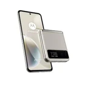 モトローラ(MOTOROLA) motorola razr 40 6.9+1.5型 8GB/256GB バニラクリーム SIMフリースマートフォン PAYC0001JP フリップ 折りたたみ