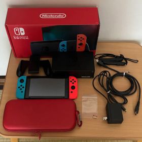 任天堂 Switch 本体 バッテリー強化版 ケース＋128GB SD