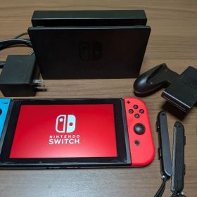 Nintendo Switch 本体 青/赤 付属品付き