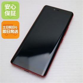 アンドロイド(ANDROID)の超美品 Rakuten Hand クリムゾンレッド M333(スマートフォン本体)