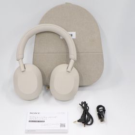 ソニー(SONY)の中古ソニー ワイヤレスノイズキャンセリングヘッドホン WH-1000XM5 シルバー 【可(C)】(ヘッドフォン/イヤフォン)