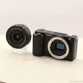 【中古】SONY(ソニー) VLOGCAM ZV-E10L パワーズームレンズキット ブラック 【349-ud】
