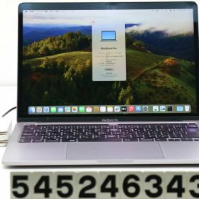 Apple MacBook Pro A2251 2020 スペースグレイ Core i7 1068NG7 2.3GHz/16GB/1TB(SSD)/13.3W/WQXGA/macOS Sonoma 液晶枠破損【中古】【20241002】