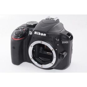 【中古】【外観特上級】Nikon デジタル一眼レフカメラ D3400 ボディー ブラック D3400BK
