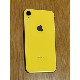 アイフォーン(iPhone)のiPhoneXR 64GB イエロー ジャンク品 (スマートフォン本体)