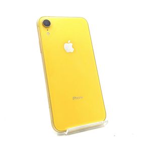 アップル(Apple)の【全額返金保証】【最速発送】Apple iPhone iPhone XR 64GB イエロー au SIMフリー 美品 動作確認済(スマートフォン本体)