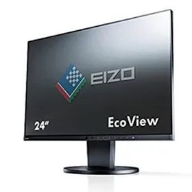 【中古】（非常に良い）EIZO FlexScan 23.8インチ 液晶モニター 1920×1080 IPSパネル HDMI DVI-D ノングレア EV2450-BK