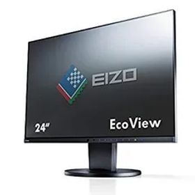 【中古】EIZO FlexScan 23.8インチ 液晶モニター 1920×1080 IPSパネル HDMI DVI-D ノングレア EV2450-BK d2ldlup