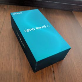 ①Oppo Reno3 A 本体 充電器 楽天SIMフリー ネットワーク制限なし