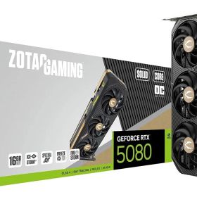 ZOTAC GAMING GeForce RTX 5080 SOLID CORE OC 16GB GDDR7 グラフィックスボード ZT-B50800J2-10P VD9142