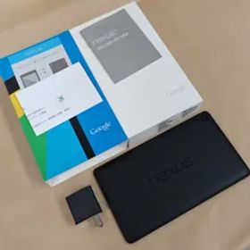 Google Nexus 7 (2013)/ASUS/7インチタブレット/外箱付/初期化済み/通電確認済み/充電可能/ストレージ 16GB/