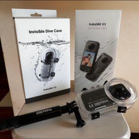 美品 Insta360 X3 本体 見えない潜水キット 360度カメラ