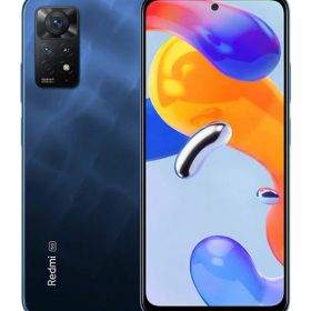 【中古】【安心保証】 Xiaomi Redmi Note 11 Pro 5G[128GB] SIMフリー ブルー イオンモバイル版