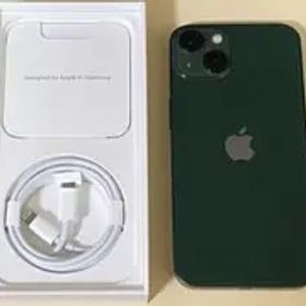 iPhone13 グリーン 128GB SIMフリー 新品画面※付属品付き