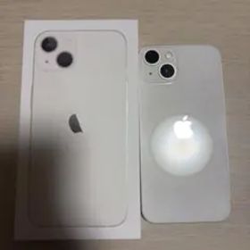 Apple iPhone 13 ホワイト 128GB 箱付 バッテリー容量77%
