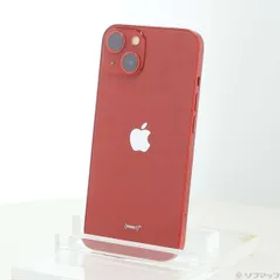 ソフマップ 〔中古品〕 iPhone13 128GB プロダクトレッド MLNF3J／A SIMフリー【262】