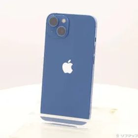 ソフマップ 〔中古品〕 iPhone13 128GB ブルー MLNG3J／A SIMフリー【196】