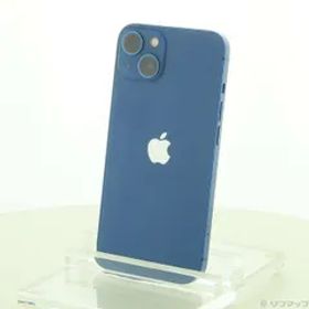 ソフマップ 〔中古品〕 iPhone13 128GB ブルー MLNG3J／A SIMフリー 〔ネットワーク利用制限▲〕【258】