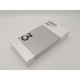 【未使用】Oppo ymobile 【SIMフリー】 OPPO A3 5G 4GB 128GB ブラック【広島】保証期間3ヶ月