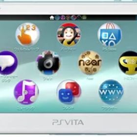 【中古】 PlayStation Vita Wi-Fiモデル ライトブルー/ホワイト (PCH-2000ZA14)【メーカー生産終了】