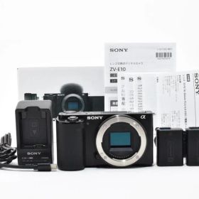 ■ ほぼ新品 ■ ソニー SONY ZV-E10 K260112#849