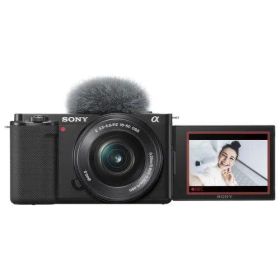 【新品・2営業日で発送】SONY ソニー デジタル一眼カメラ α VLOGCAM パワーズームレンズキット ブラック(ZV-E10L／B)