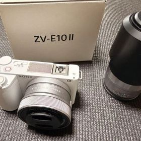 SONY ZV-E10 II ホワイト ダブルズームレンズキット