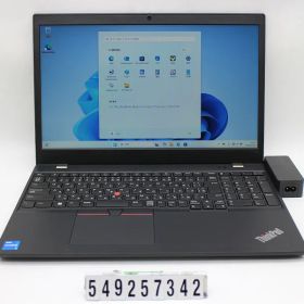 Lenovo ThinkPad L15 Gen2 Core i5 1135G7 2.4GHz/8GB/256GB(SSD)/15.6W/FWXGA(1366x768)/Win11 外装割れあり【中古】【20260204】