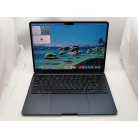 【中古】Apple MacBook Air 13インチ (M4,2025) M4(CPU:10C/GPU:8C) 16GB/256GB ミッドナイト MW123J/A【大須2】保証期間１ヶ月【ランクA】