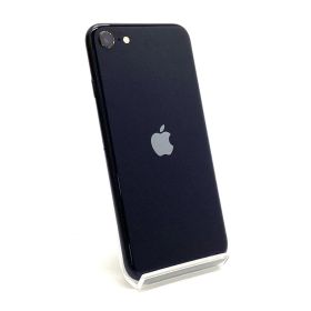【全額返金保証】【最速発送】 iPhone SE（第3世代） 64GB ミッドナイト au 白ロム 美品 動作確認済 83%