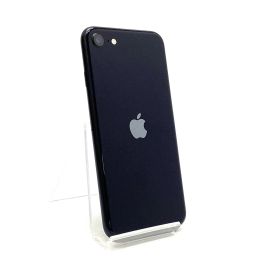 【全額返金保証】【最速発送】 iPhone SE（第3世代） 64GB ミッドナイト au SIMフリー 白ロム 美品 動作確認済 89%