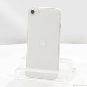 ソフマップ 〔中古品〕 iPhone SE 第3世代 64GB スターライト MMYD3J／A SIMフリー 〔ネットワーク利用制限▲〕【269】