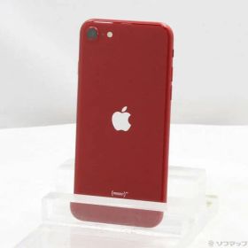 ソフマップ 〔中古品〕 iPhone SE 第3世代 64GB プロダクトレッド MMYE3J／A SIMフリー 〔ネットワーク利用制限▲〕【262】