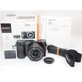SONY α6000 E PZ16-50 OSS レンズ付き ソニー ボディー [管SO8108
