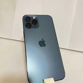 ●ハピネスネットiPhone12ProMax 128GB パシフィックブルー 送料無料