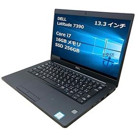 【中古】中古パソコン デル Latitude 7390/Core i7 8650U 1.90GHz/メモリ16GB/SSD 256GB/無線LAN/【windows10 Home】【ノートパソコン】【今ならWPS Offi