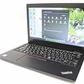【中古】中古 13.3インチ Lenovo ThinkPad L380 Windows11 高性能 八世代Core i5-8250U 8GB 爆速256GB-SSD カメラ 無線 Office付 Win11【ノートパ